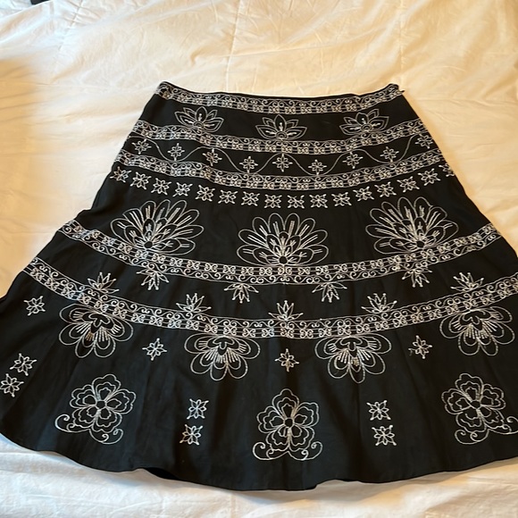 Carole Little Dresses & Skirts - Beautiful embroidered Carole Little skirt. Perfect for spring/summer parties.